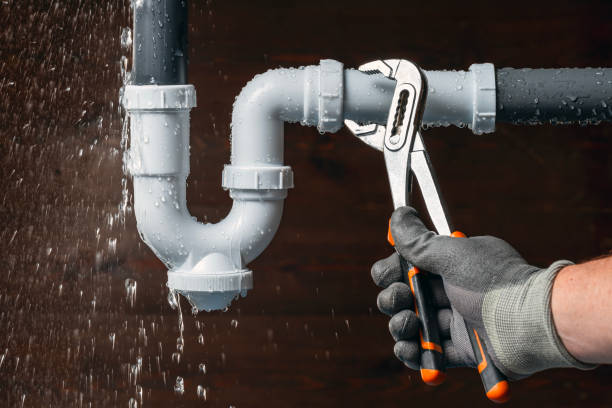 Professional Leak Detection technician working in Matthews, IN